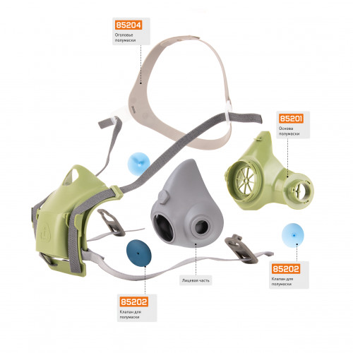 Оголовье полумаски Jeta Safety 8500