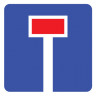 Дорожный знак 6.8.1 Тупик (B=700) Тип А