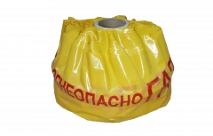 Лента сигнальная ЛСГ 200 мм 250 м "Опасно ГАЗ"